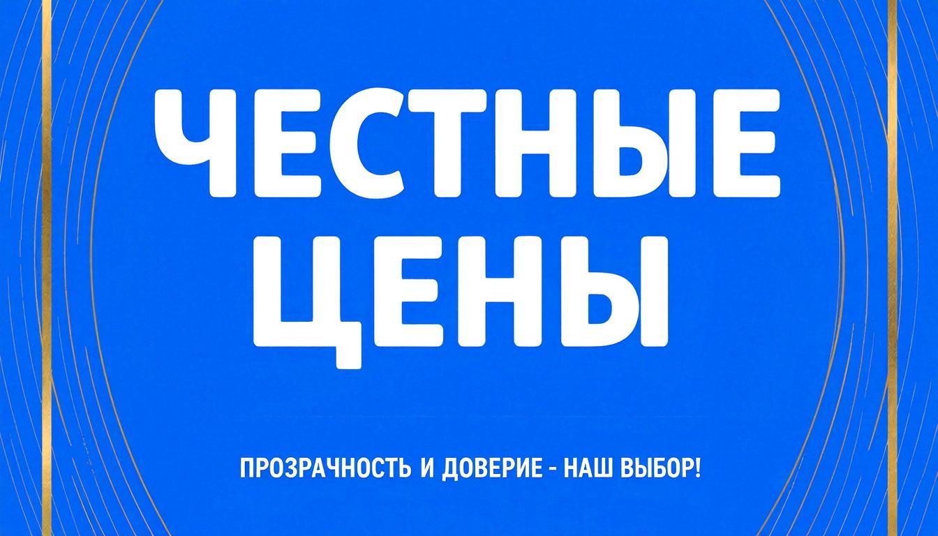 Честные цены на изделия